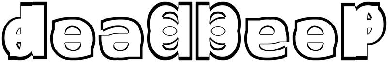 Ambigram for deadbeef in Dejavusans-bold